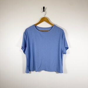 Old Navy Active Light Blue Cloud 94 Soft Go Dry Athletic Tee